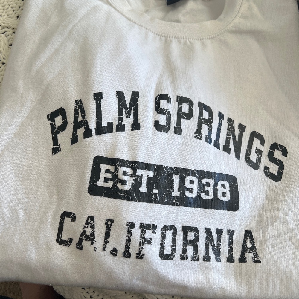 Palm Springs sweatshirt
